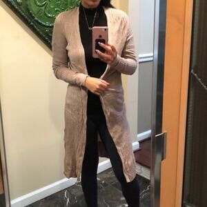 OLD NAVY Longline Knit Cardigan